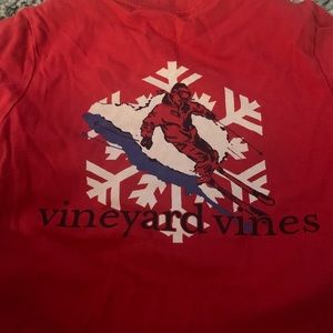 Vineyard Vines log sleeve top 2t